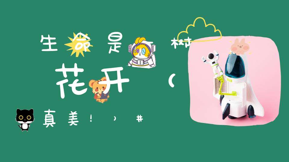 生命是一树花开（真美！）